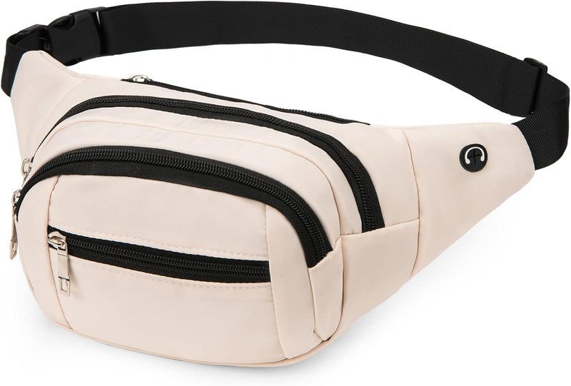 DAITET Crossbody Fanny Pack for Men&Women,Large Waist Bag & Hip Bum Bag with Adjustable Strap for Outdoors Workout Traveling Casual Running Hiking Cycling - Image 3